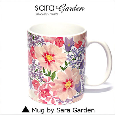 (24H) 客製 質感 彩繪 馬克杯 Mug 馬卡龍 清新 雛菊 咖啡杯 陶瓷杯 杯子 Sara Garden 品牌手作【M0320002】