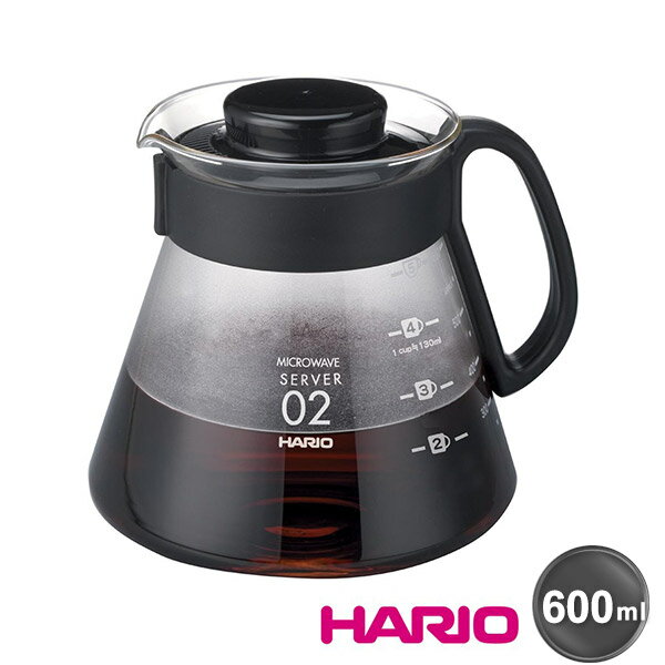 HARIO 經典分享壺/咖啡壺600ml XVD-60B