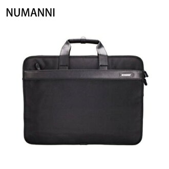 【NUMANNI 奴曼尼】配皮可加大二用式公事包