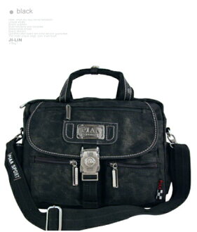 【PIAA水洗帆布】個性魅力☆ 沉穩氣質款可手提側背包