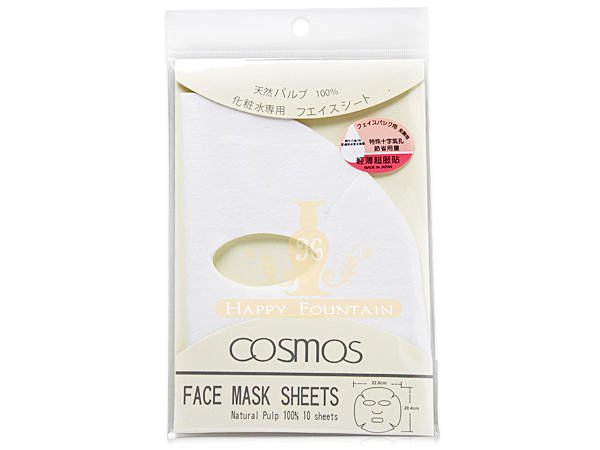 COSMOS 全臉敷臉棉紙(面膜紙) ~ 日本製另專科/極潤/自白肌