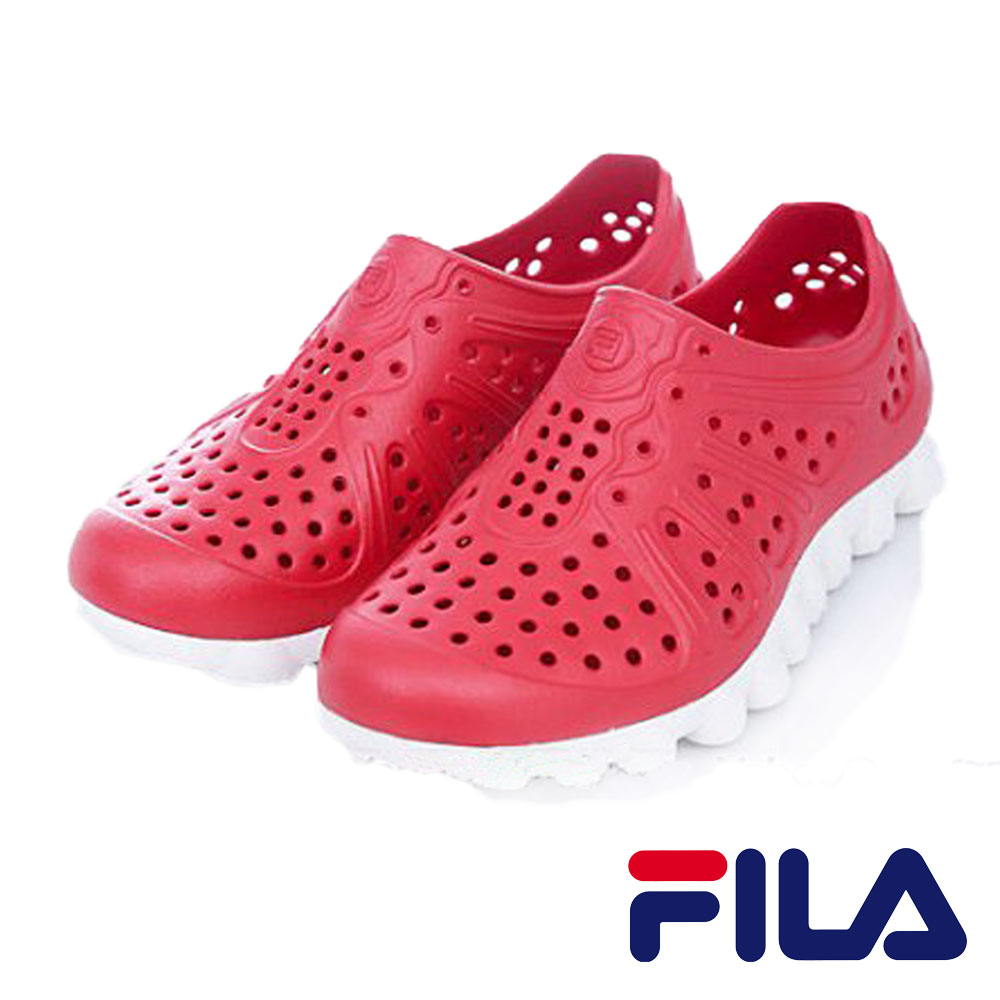 FILA男款 超透氣 明星休閒鞋系列- 紅色 S920M-212