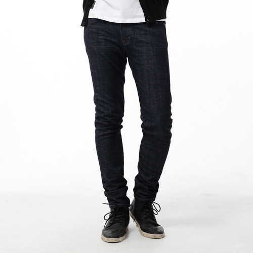 【5折優惠↘】EDWIN EDGE LINE 經典修身窄管牛仔褲-男款 原藍色