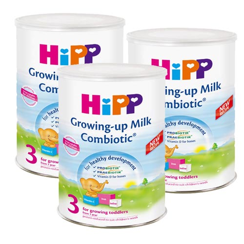 【奇買親子購物網】HiPP喜寶雙益幼兒成長奶粉/3入