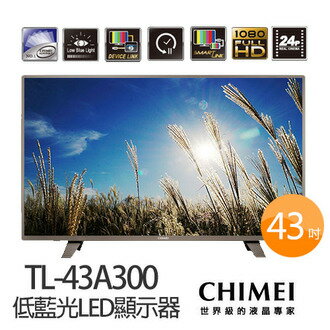 CHIMEI 奇美 TL-43A300 43吋低藍光LED顯示器 