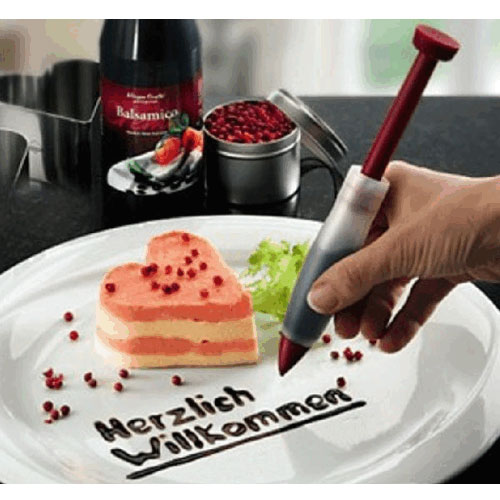【N13070403】矽膠巧克力筆 裝飾擠醬筆 紫菜包飯飯糰裱花筆 蛋糕寫字筆