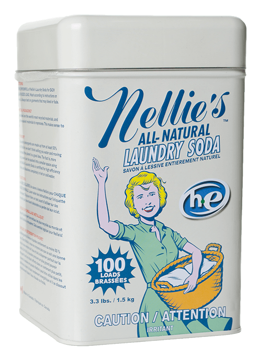 Nellie's純天然蘇打洗衣粉-錫桶裝100型(1.5KG)