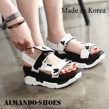 ALMANDO-SHOES★正韓米奇運動型涼鞋★ 正韓空運