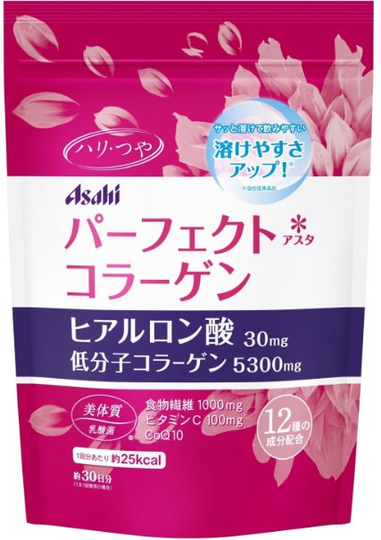 日本原裝 ASAHI 朝日 膠原蛋白粉 225g 30日份 補充包 ＊夏日微風＊