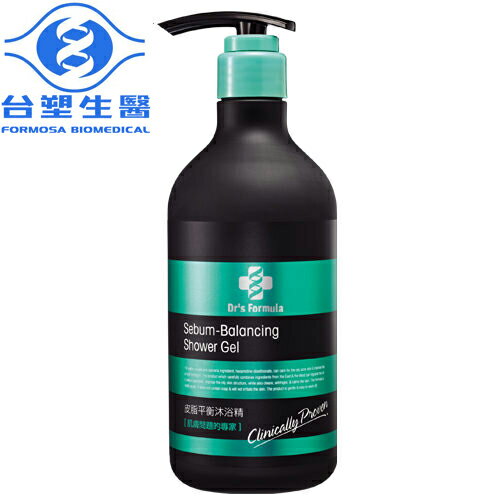 台塑生醫 Dr's Formula 皮脂平衡沐浴精580ml 油性/粉刺/脂漏性皮膚炎肌膚適用/吳依霖小曼老師代言〔網購家〕