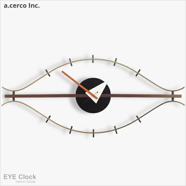 E&J【019012-01】a.cerco Eye 掛鐘 經典設計/北歐風/loft