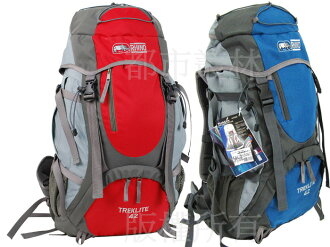 【露營趣】中和 送手電筒 犀牛 RHINO G142 42公升 超輕透氣網架背包 登山背包 旅行背包 登山包