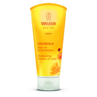 【悅兒樂婦幼用品舘】大地之愛 Weleda 金盞花寶貝洗髮/沐浴乳200ml