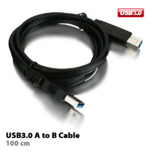 USB 3.0 傳輸線 (黑色 / 100 cm)  