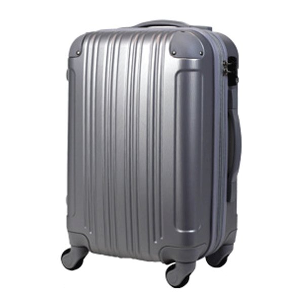 日本 LEGEND WALKER 5082-55-23吋 PC+ABS超輕量行李箱-銀灰