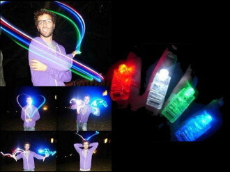 迷你炫彩手指燈 戒指燈 顏色隨機(1入)