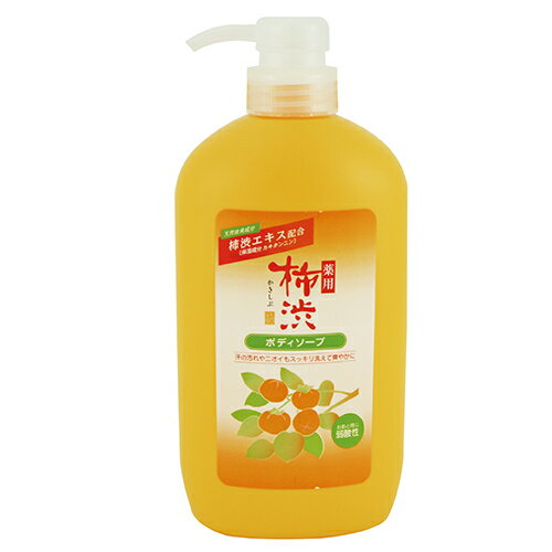 日本熊野Deve 柿子美肌潤膚沐浴乳 600ml