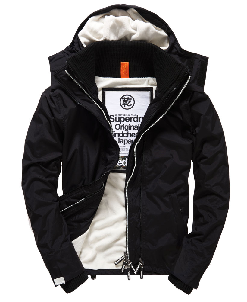[男款] 英國代購 極度乾燥 Superdry Arctic 男士風衣戶外休閒 外套夾克 防水 防風 保暖 黑色/白色