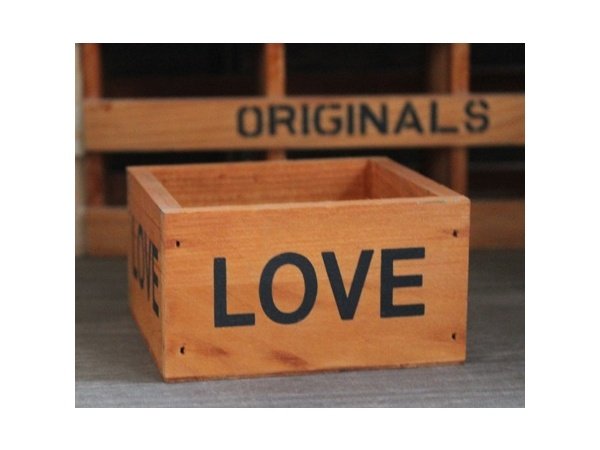 《愛鴨咖啡》zakka雜貨 實木收納盒復古收納箱