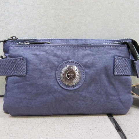 ~雪黛屋~18NINO81 美國 專櫃正版 休閒隨身包 多夾層超輕防水尼龍布材質KS-SA1164-08紫