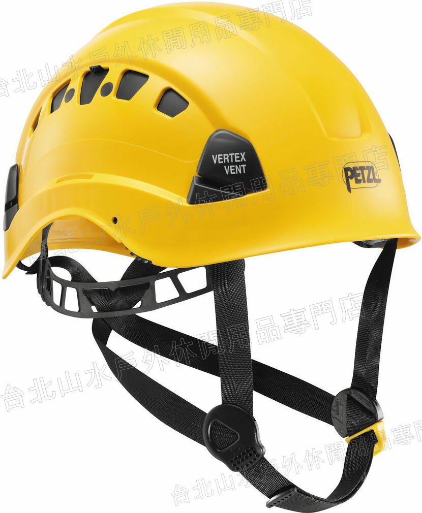 Petzl 透氣型工程安全頭盔/安全帽 A10VYA Vertex Vent 黃色