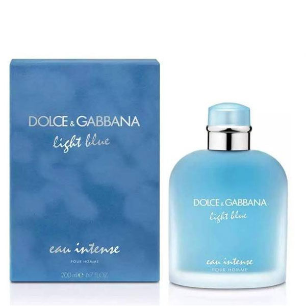 dolce&gabbana d&g light blue intense 浅蓝男性淡香精 50ml【a004