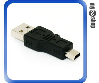 《DA量販店A》電腦線材 週邊專用 USB 轉 MINI USB M/M 公對公 轉接頭 (12-159)