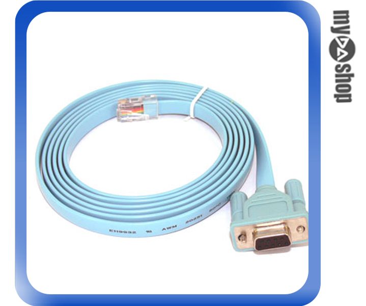 《DA量販店A》CISCO 產品系列適用Console 線 DB9轉RJ45 Console Cable (12-264)