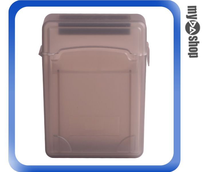 《DA量販店》全新 亮黑 防塵/防潮濕/防震/防靜電 2.5吋 硬碟 收納盒 保護盒(20-1542)