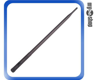《DA量販店》全新 2.4G 12DB 無線 高增益 天線 路由器 無線網卡 公頭母芯(20-1640)