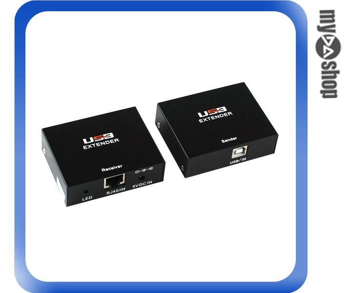 《DA量販店》全新 USB 延長線 Rj45 LAN 網路線 轉USB 傳輸距離60m 轉接線(20-1800)