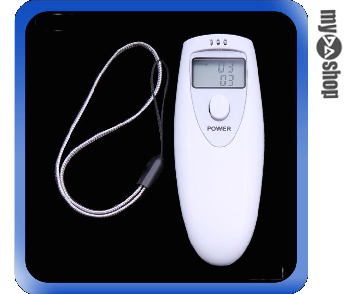 《DA量販店H》全新 隨身 迷你 攜帶型 數位式 液晶顯示 酒精測試計 酒測器 (22-572)