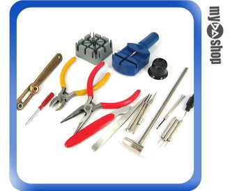 《DA量販店G》全新 18合1 手錶 維修 工具組 手錶工具 維修手錶也可自行DIY (34-285)