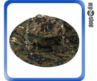 《DA量販店》經典 潮流 ACU CP 軍用 叢林 迷彩 圓邊 球型 漁夫 帽 登山 踏青 (64-031)