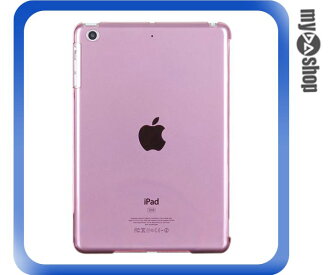 《DA量販店》ipad mini 透明 背蓋 保護殼 保護套 粉紅色(78-4297)