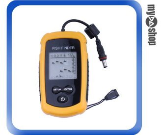 《DA量販店》魚群 探測器 探魚器 魚具 釣魚器 聲納探測 雷達偵測(79-0865)