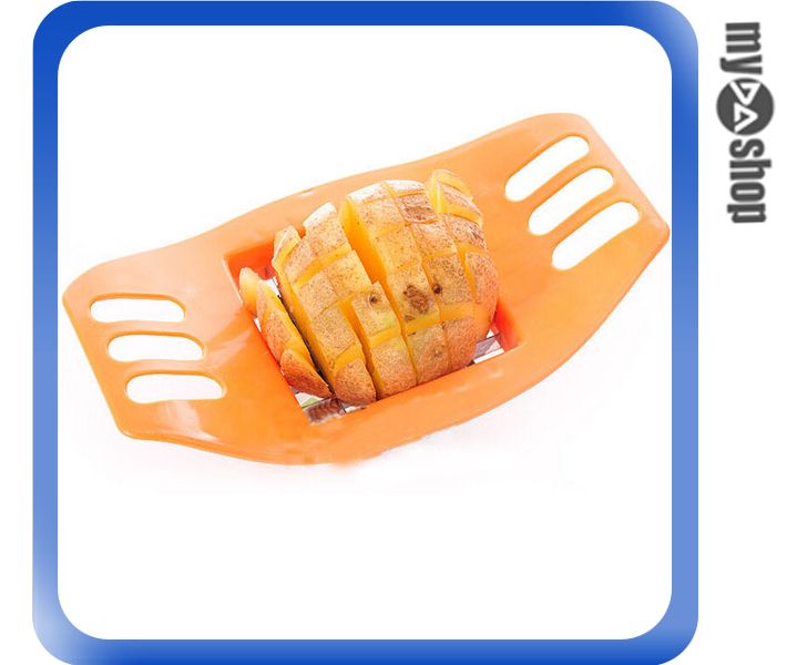 《DA量販店》馬鈴薯 切條 切丁 切薯條器 薯條製做器 切馬鈴薯刀 顏色隨機(80-1019)