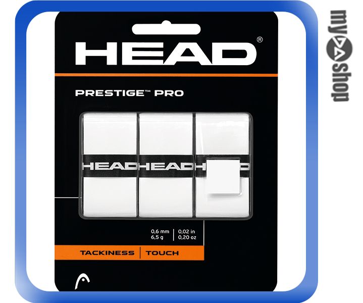 《DA量販店》HEAD Prestige Pro 網球 球拍 握把布 白色(W92-0035)