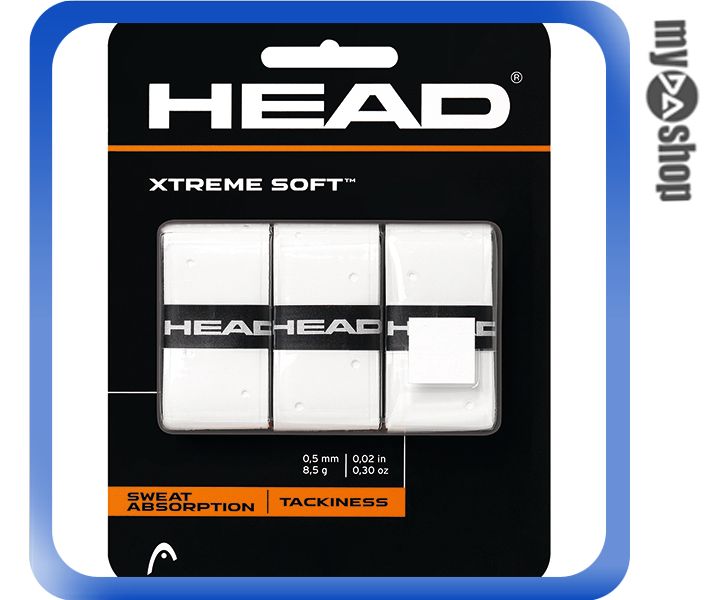 《DA量販店》HEAD XtremeSoft 網球 球拍 握把布 白色(W92-0038)