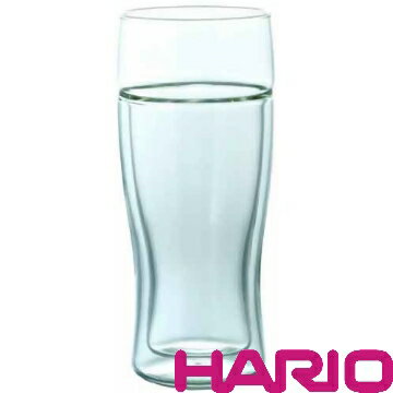 HARIO 雙層玻璃啤酒杯380ml / TBG-380
