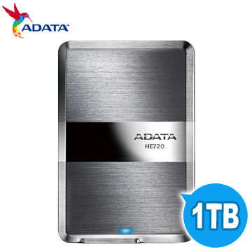 ADATA HE720 1TB USB3.0 2.5吋超薄，單件備份極品碟-科技鈦[天天3C]
