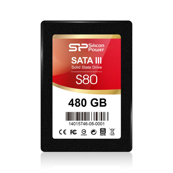 廣穎 SiliconPower Slim S80 480GB SATA3 7mm SSD固態硬碟[天天3C]  