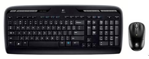 羅技 Logitech MK330 無線滑鼠鍵盤組 MK330 2.4GHZ unifying 接收器 【天天3C】  