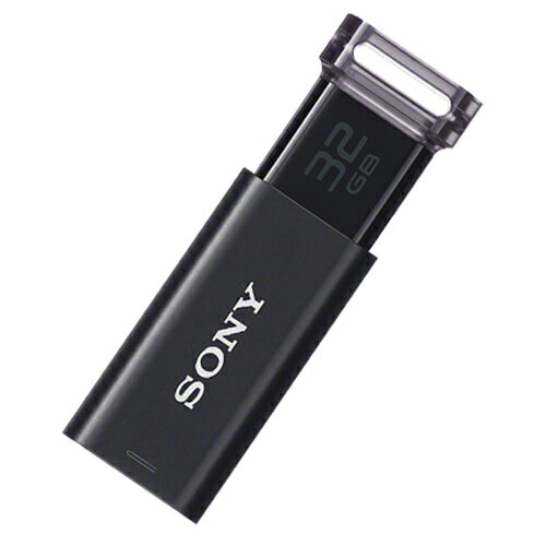 SONY MicroVault Click 64GB 黑色 炫彩USB3.0 隨身碟 [天天3C]