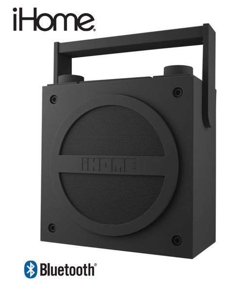 [天天3C] iHome iBT4 鐵灰 藍牙無線可充電內置揚聲器 復古 FM收音機 內建充電電池  