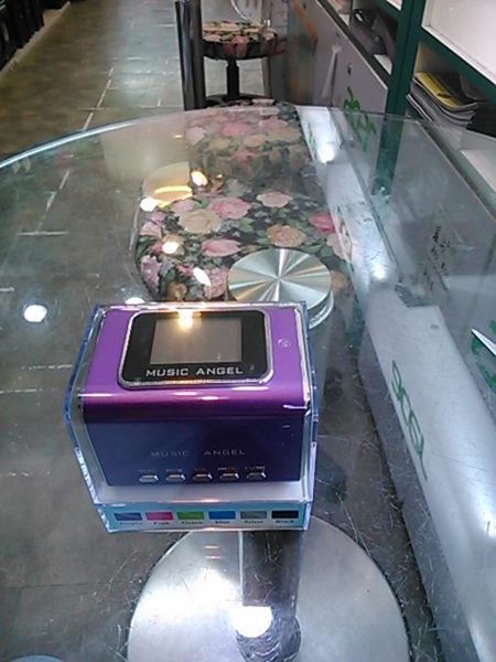 【天天3C】音樂天使MD-05X 紫色， 含繁體中文字幕， 支援MICRO SD卡 / USB隨身碟， 鋁合金迷你音箱  