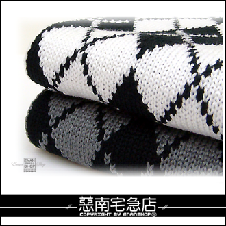 *惡南宅急店*【0056E】暖呼系列 雜誌款『菱格飛翔 圍巾』型男必備 單款價