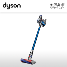 日本原裝 Dyson【V6 Fluffy】SV09 無線吸塵器 附4吸頭 數位馬達 抗靜電碳纖維 HEPA濾網 清除塵?  