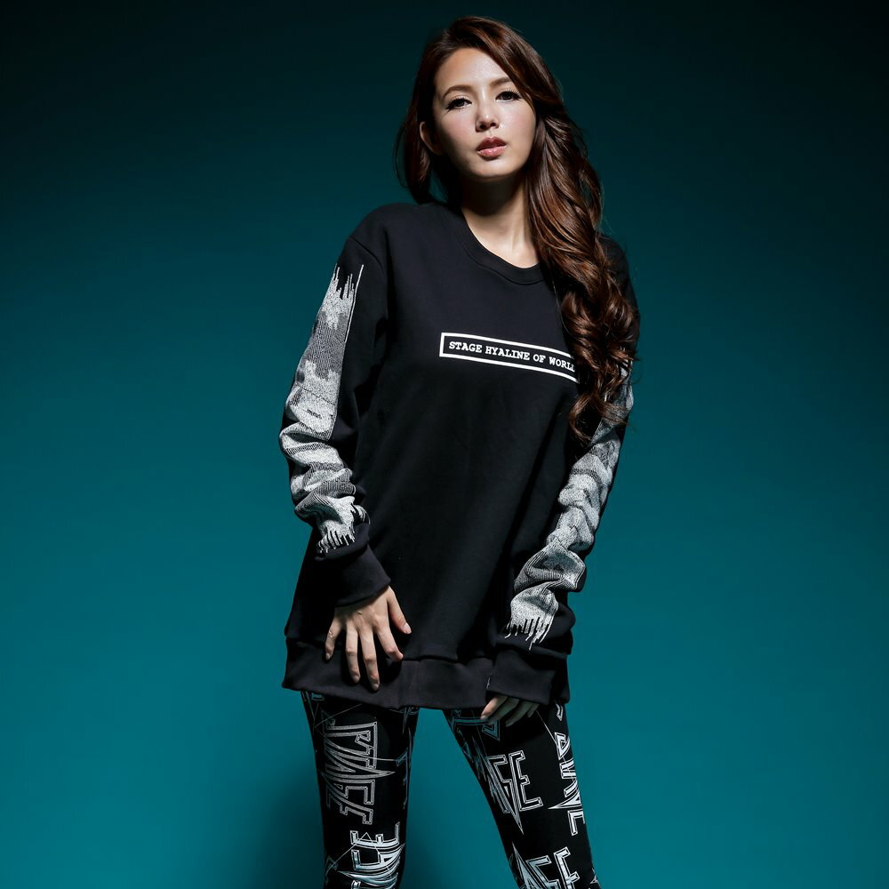 STAGE DIGITAL STAGE SWEATSHIRT 黑色