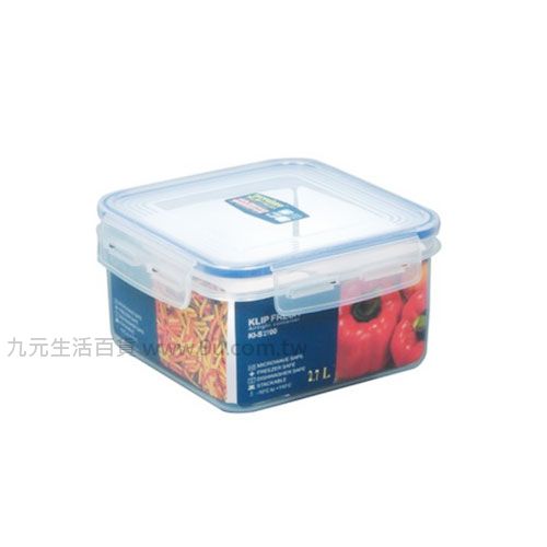 【九元生活百貨】聯府 KI-S2700 天廚方型保鮮盒 KIS2700